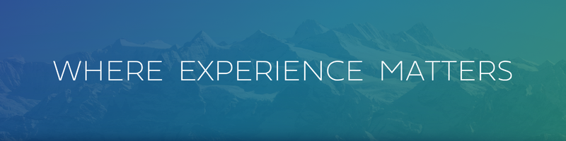 Where Experience Matters
